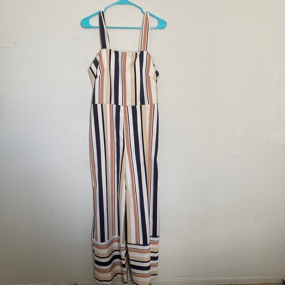 ASOS striped jumpsuit